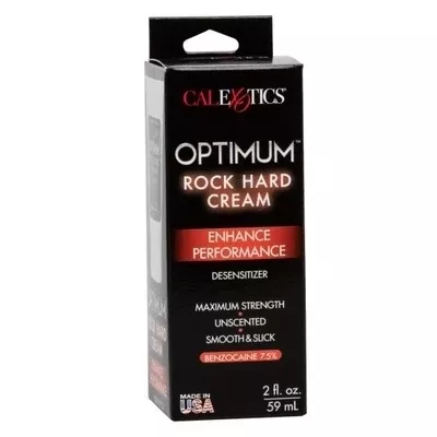 OptimumT Rock Hard Cream 2oz Boxed