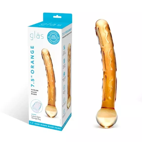 orange-tickler-glass-dildo Orange Tickler Glass Dildo