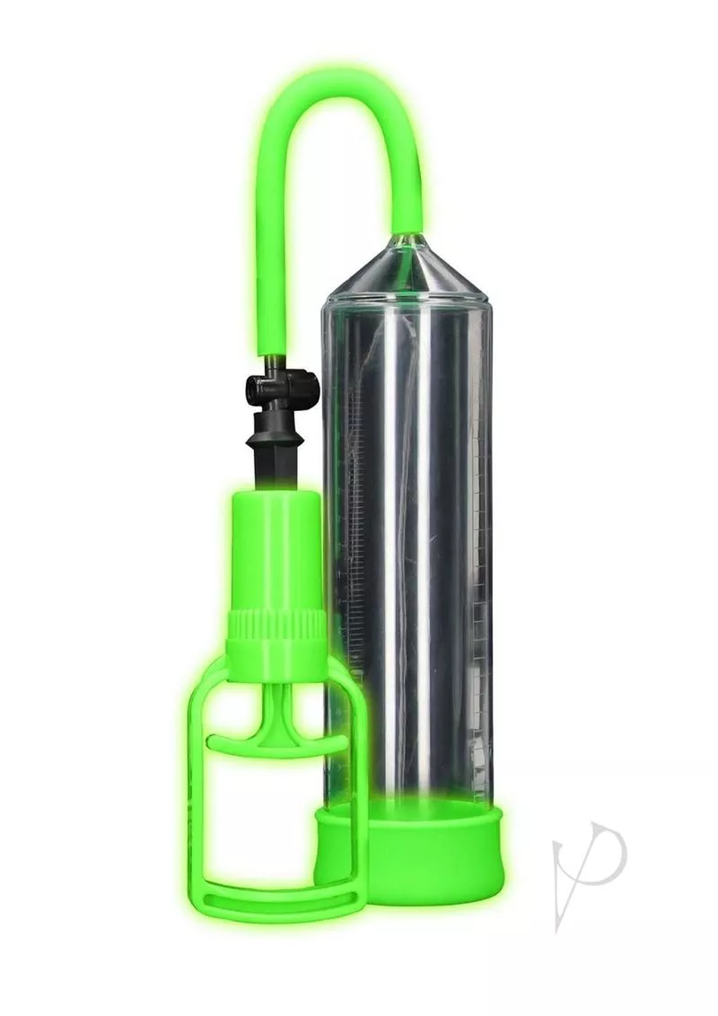 ouch-glow-in-dark-comfort-beginner-friendly-trigger-grip-male-penis-vacuum-pump- Ouch Glow in the Dark Comfort Beginner Friendly Trigger Grip Male Penis Vacuum Pump+180