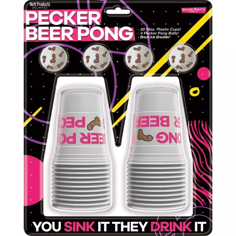 pecker-beer-pong-set Pecker Beer Pong Set