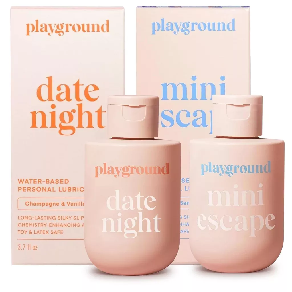 personal-lubricant-2-pack-bundle-date-night-mini-escape-water-based-safe-latex-c Personal Lubricant 2 Pack Bundle - Date Night & Mini Escape, Water-Based, Safe For Latex Condoms, Suitable For Men, Women, Couples, 3.7 Fl Oz Bottles