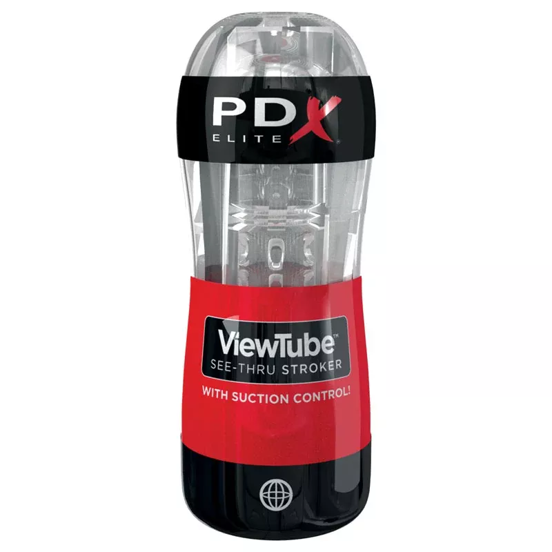 pipedream-extreme-toys-elite-viewtube-stroker-rd542 Pipedream Extreme Toys Elite ViewTube Stroker-(rd542)