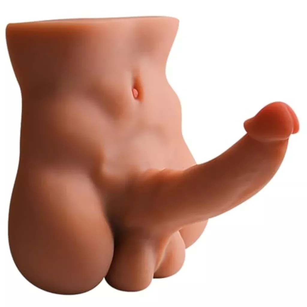 Realistic Male Sex Doll with Flexible Dildo for Unisex Masturbation