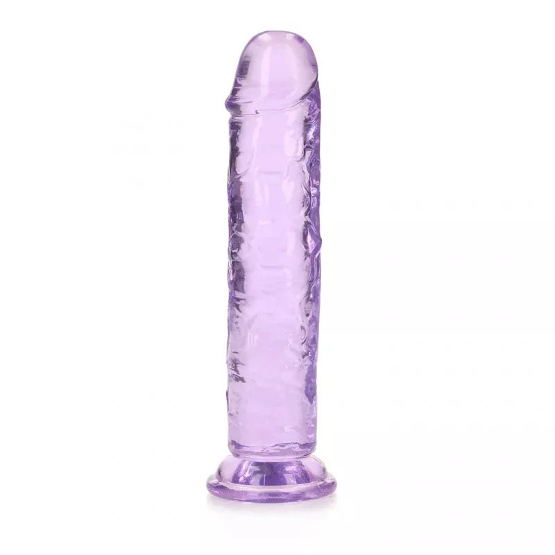 realrock-20-cm-straight-dildo-purple-rea152pur REALROCK 20 cm Straight Dildo - Purple-(rea152pur)