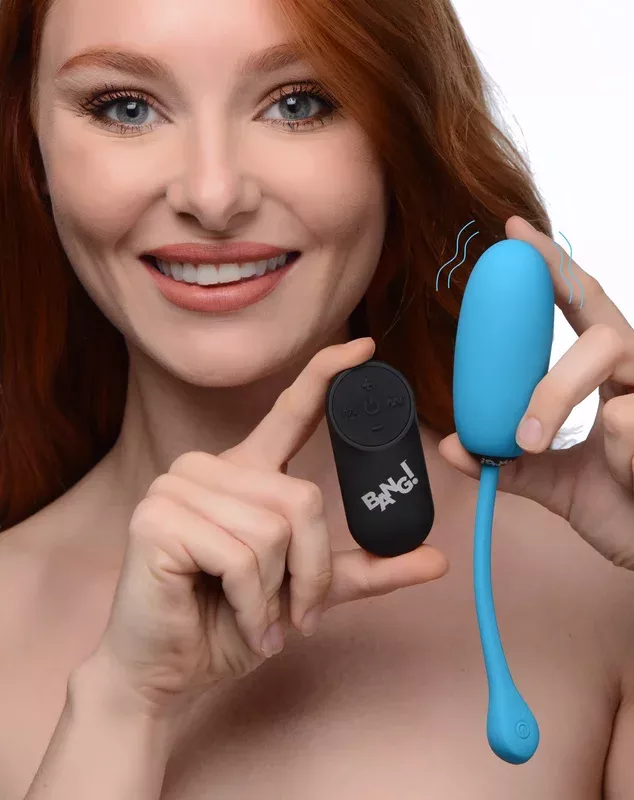 remote-control-28x-silicone-plush-egg-blue Remote Control 28X Silicone Plush Egg - Blue