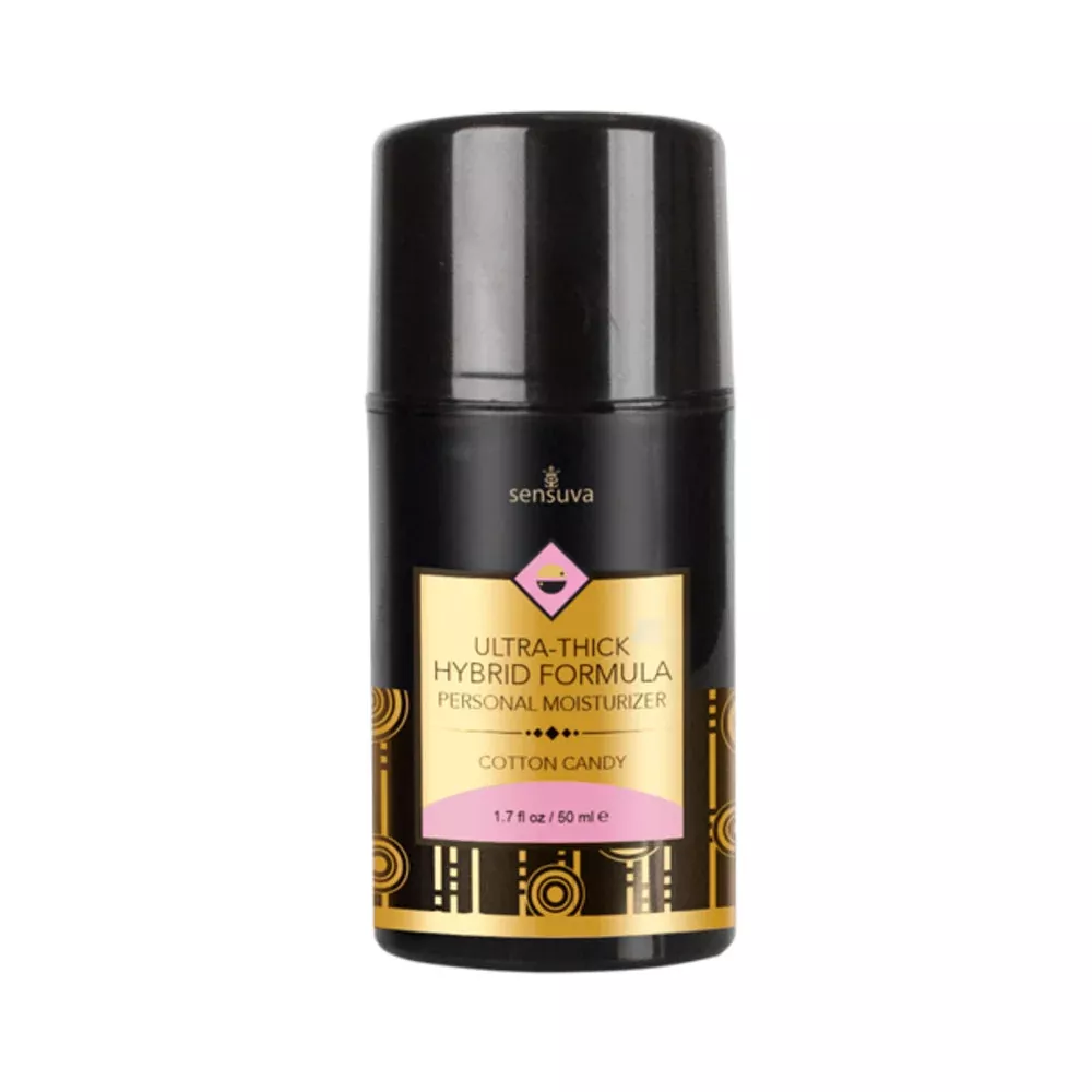 Sensuva Ultra Thick Hybrid Moisturizer Cotton Candy 1.7oz Bottle