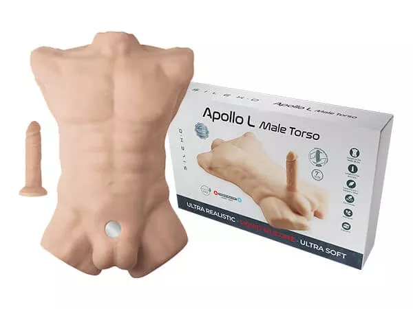 silexd-7-torso-dildo-liquid-silicone-flesh SILEXD 7" Torso + Dildo Liquid Silicone Flesh
