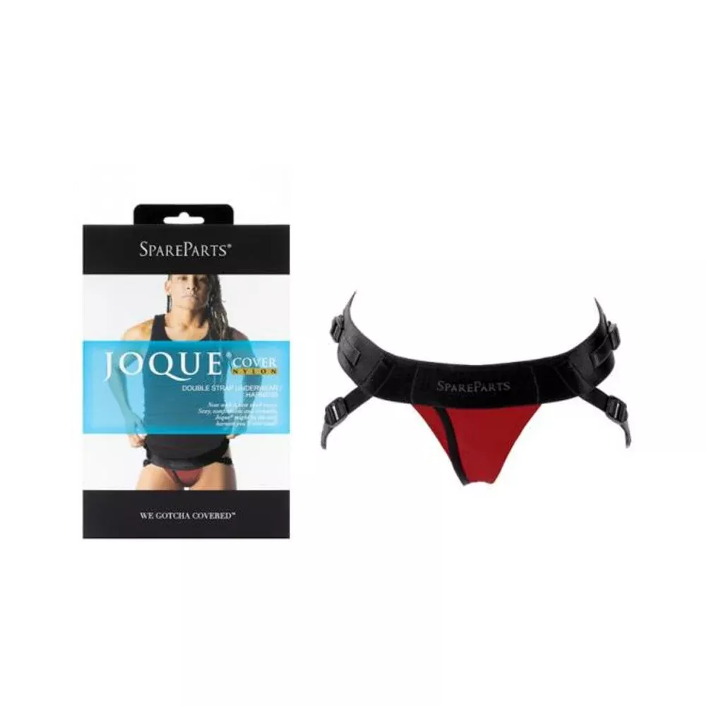spareparts-joque-cover-underwear-harness-red-double-strap-size-nylon Spareparts Joque Cover Underwear Harness Red (double Strap) Size A Nylon