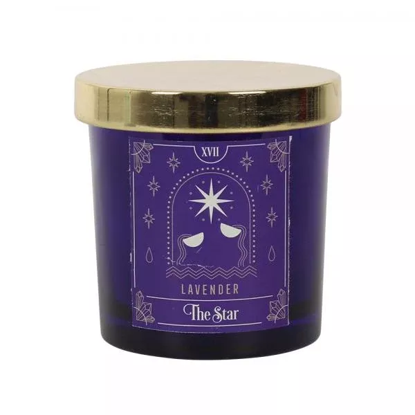 star-tarot-lavender-scented-candle The Star Tarot Lavender Scented Candle