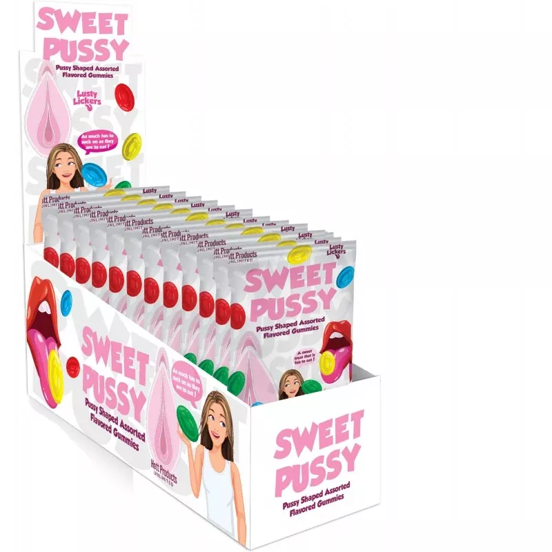 sweet-pussy-gummies-4-assorted-fruit-flavors-12-pc-display Sweet Pussy Gummies 4 Assorted Fruit Flavors 12 Pc Display