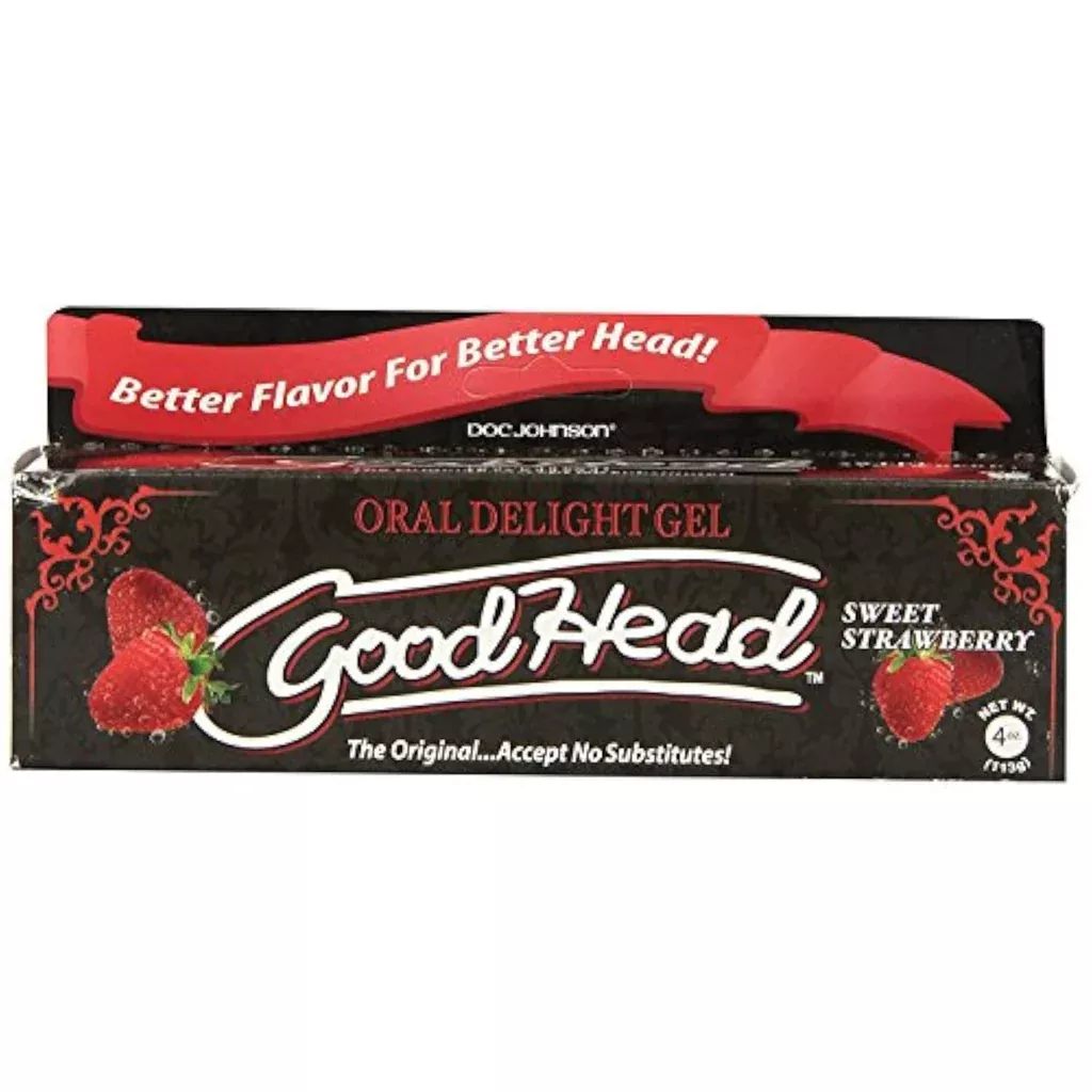 sweet-strawberry-oral-delight-gel-by-doc-johnson-4-ounces Sweet Strawberry Oral Delight Gel by Doc Johnson, 4 Ounces