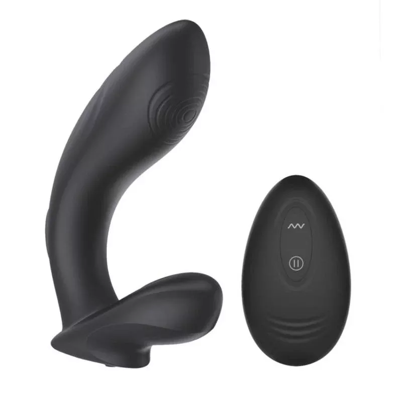 sxe-roger-remote-control-vibrating-slapping-anal-dildo SXE Roger Remote Control Vibrating and Slapping Anal Dildo