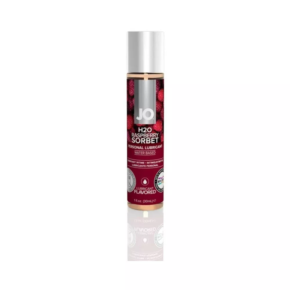 system-jo-h2o-flavored-lubricant-raspberry-1oz System JO H2O Flavored Lubricant Raspberry 1oz
