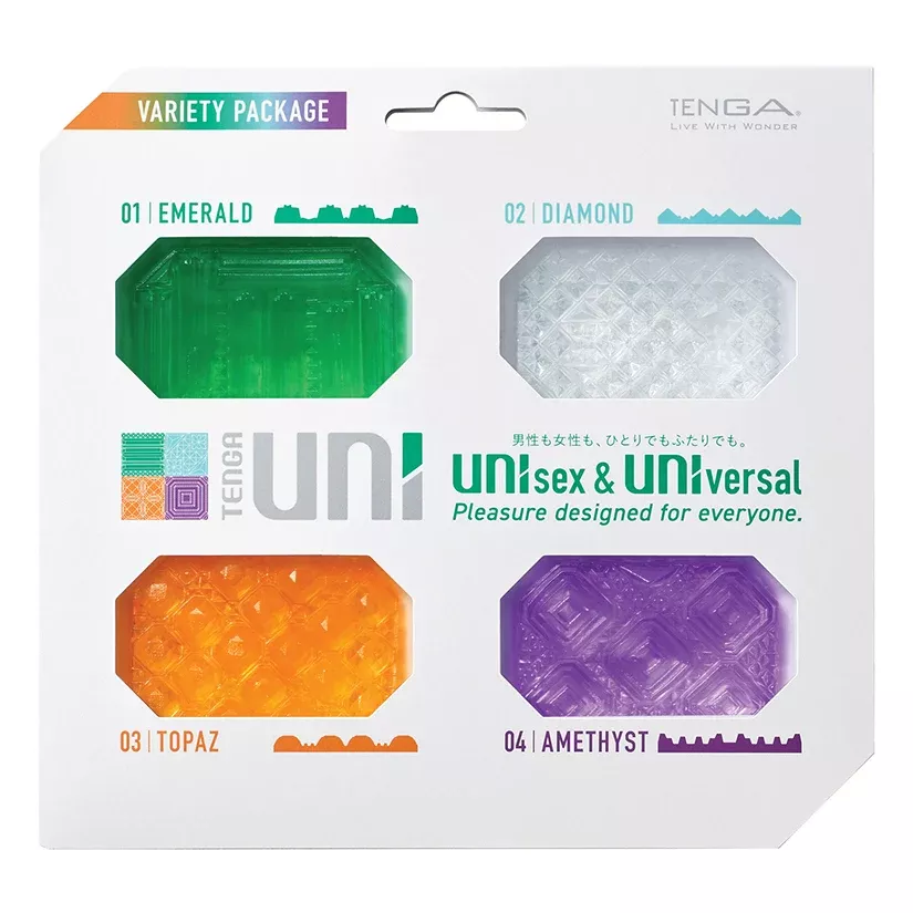 tenga-uni-variety-pack-4-masturbators Tenga Uni Variety Pack of 4 Masturbators