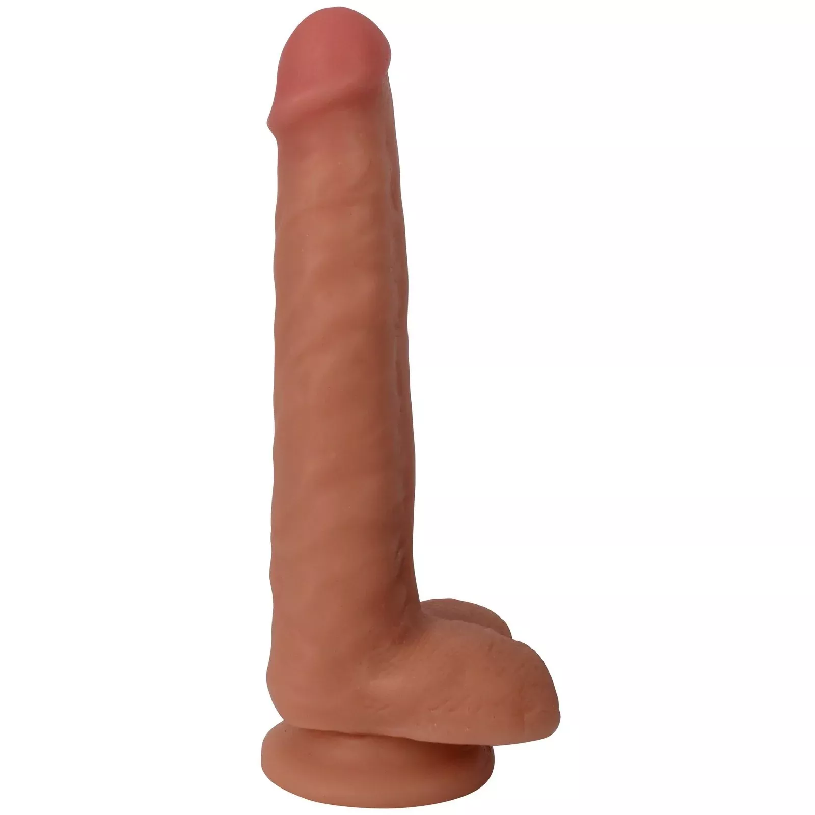 thinz-8-inch-slim-dildo-with-balls Thinz 8 Inch Slim Dildo With Balls