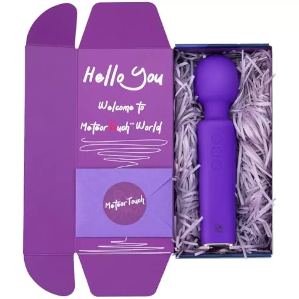 vibrator-wand-sextoys-personal-massager-160-vibration-modes-clitoral-stimulation Vibrator Wand Sextoys, Personal Massager, 160 Vibration Modes For Clitoral Stimulation, 2H Lasting, Liquid Silicone, Waterproof, Creative Gift, Adult Toy For Couple, Mystic Purple, Large