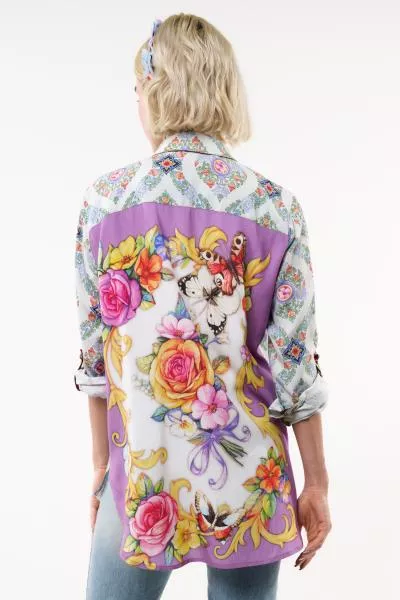 violet-shirt-soft-slate Violet Shirt - Soft Slate -