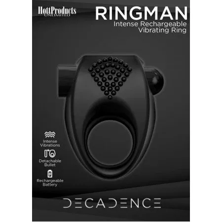 wd-decadence-ringman-vibrati-cock-ring (Wd) Decadence Ringman Vibrati Cock Ring