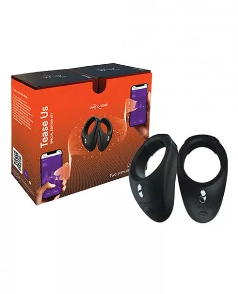 we-vibe-bond-bond-tease-us-special-edition-charcoal-black We-Vibe Bond & Bond Tease Us Special Edition - Charcoal Black