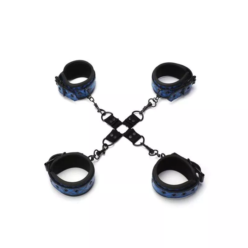 whip-smart-diamond-hogtie-restraint-blue Whip Smart Diamond Hogtie Restraint Blue