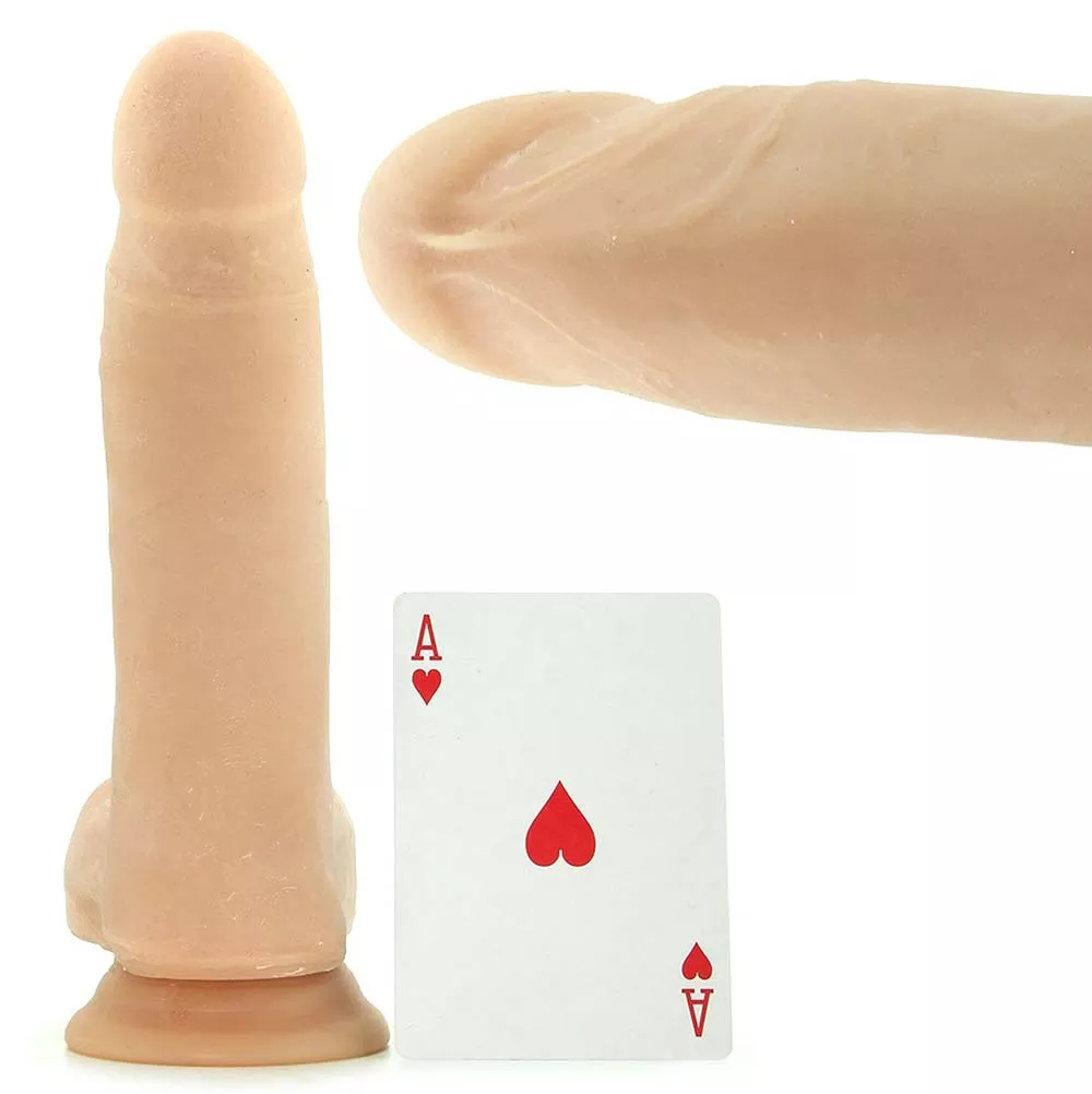 Wildfire Cyberskin Cyber Glo Realistic Suction Cup Dildo Flesh
