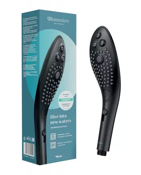womanizer-wave-shower-head-black Womanizer Wave Shower Head - Black