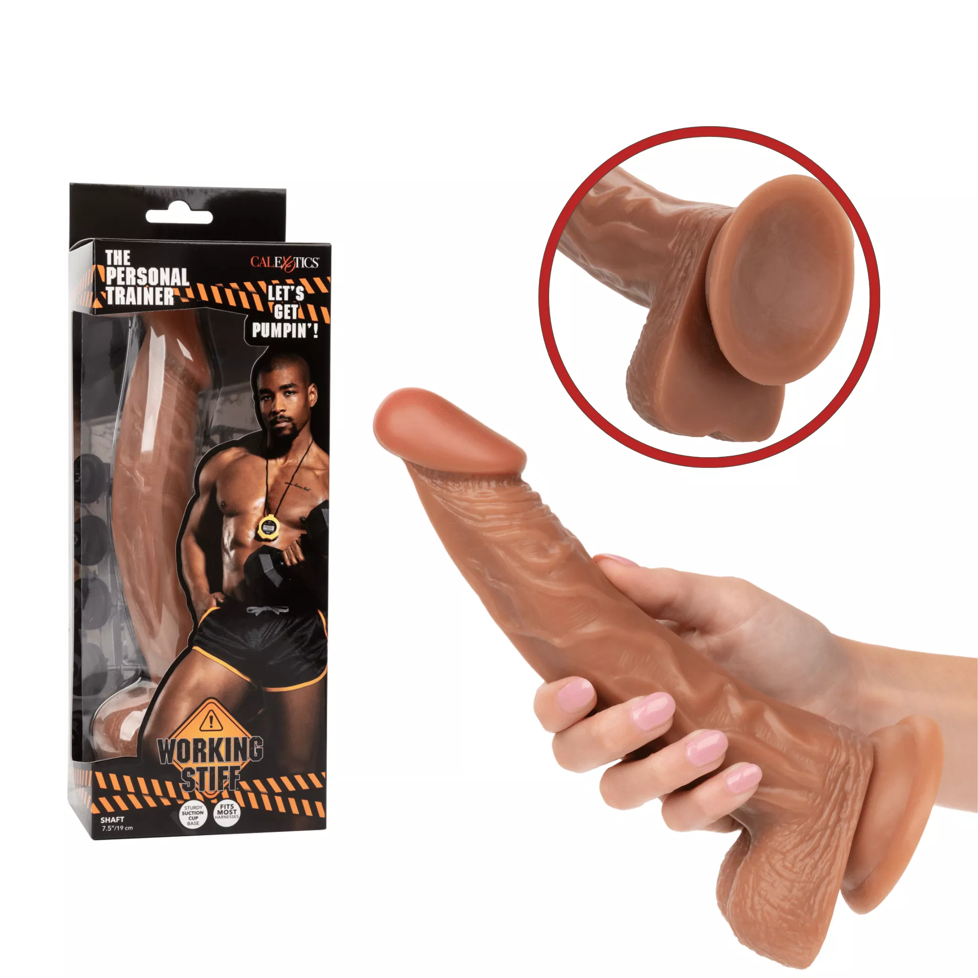 working-stiff-personal-trainer-suction-cup-realistic-strap-on-dildo Working Stiff The Personal Trainer Suction Cup Realistic Strap On Dildo