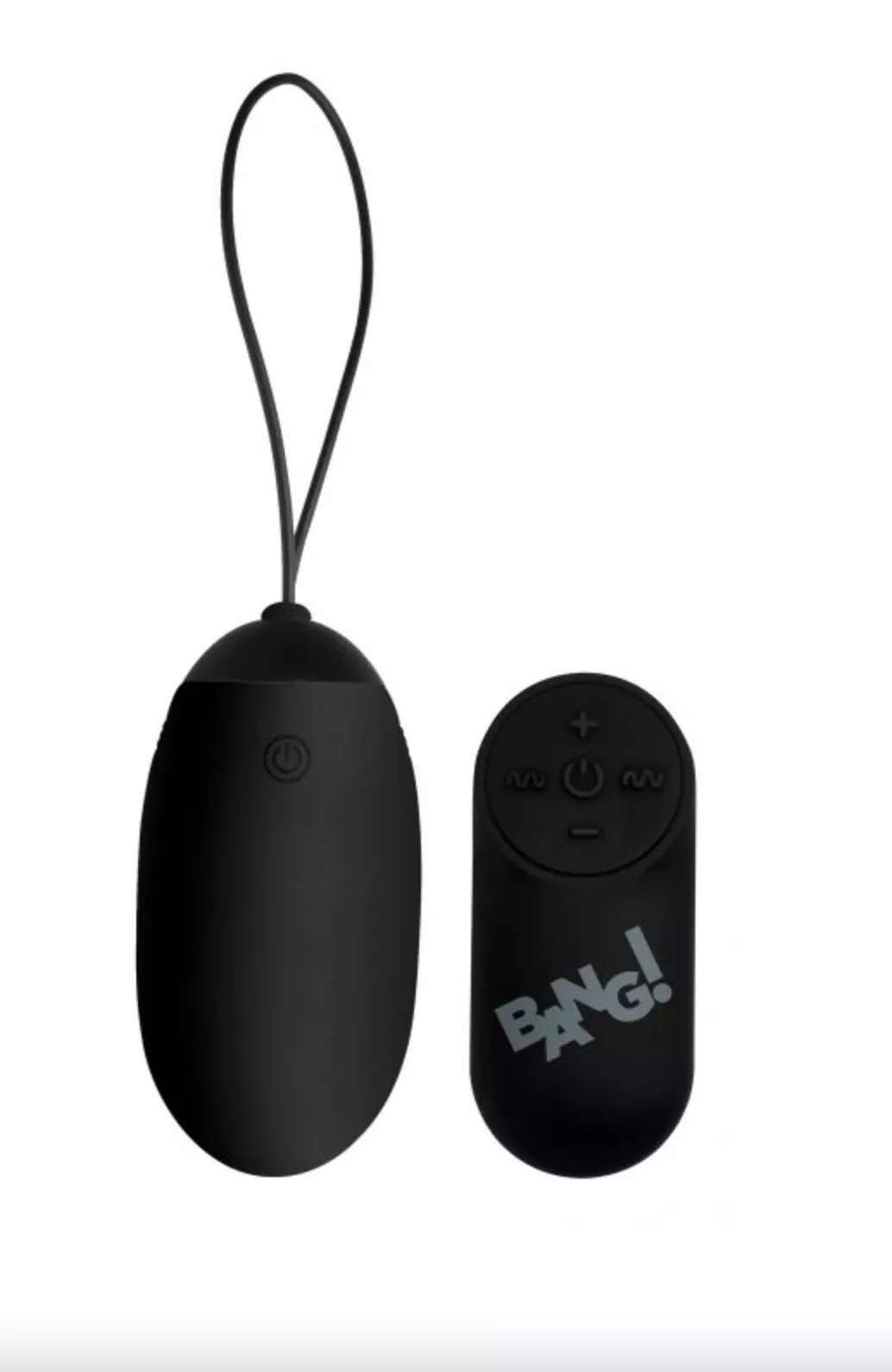 xl-silicone-vibrating-egg-black XL Silicone Vibrating Egg - Black