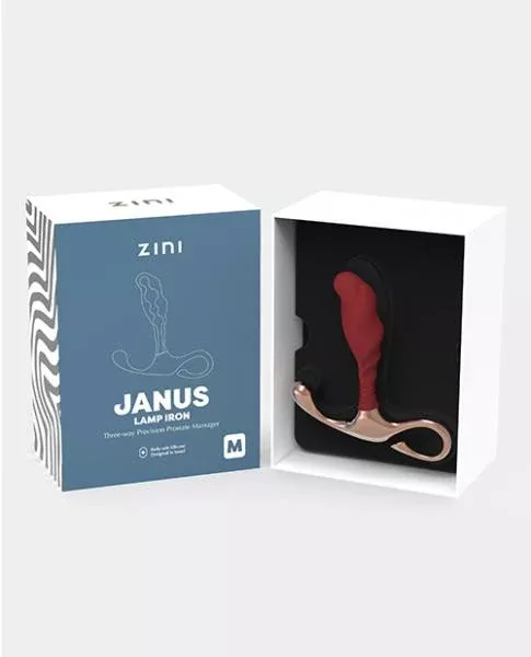 zini-janus-lamp-iron-medium-maroon Zini Janus Lamp Iron - Medium Maroon