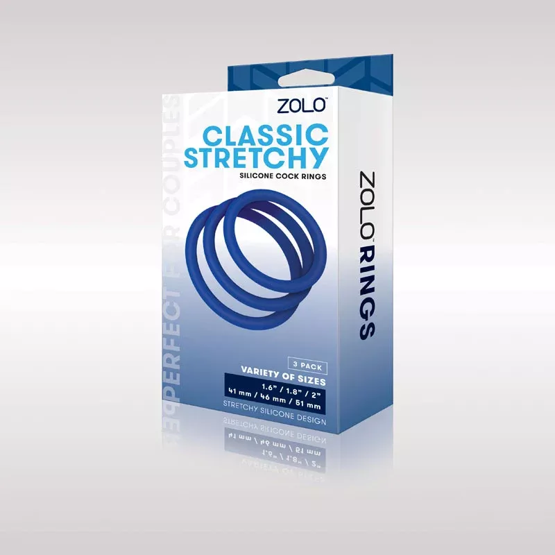 zolo-classic-stretchy-silicone-cock-ring-3-pack-blue-cock-rings-set-3-sizes Zolo Classic Stretchy Silicone Cock Ring 3-Pack - Blue Cock Rings - Set of 3 Sizes
