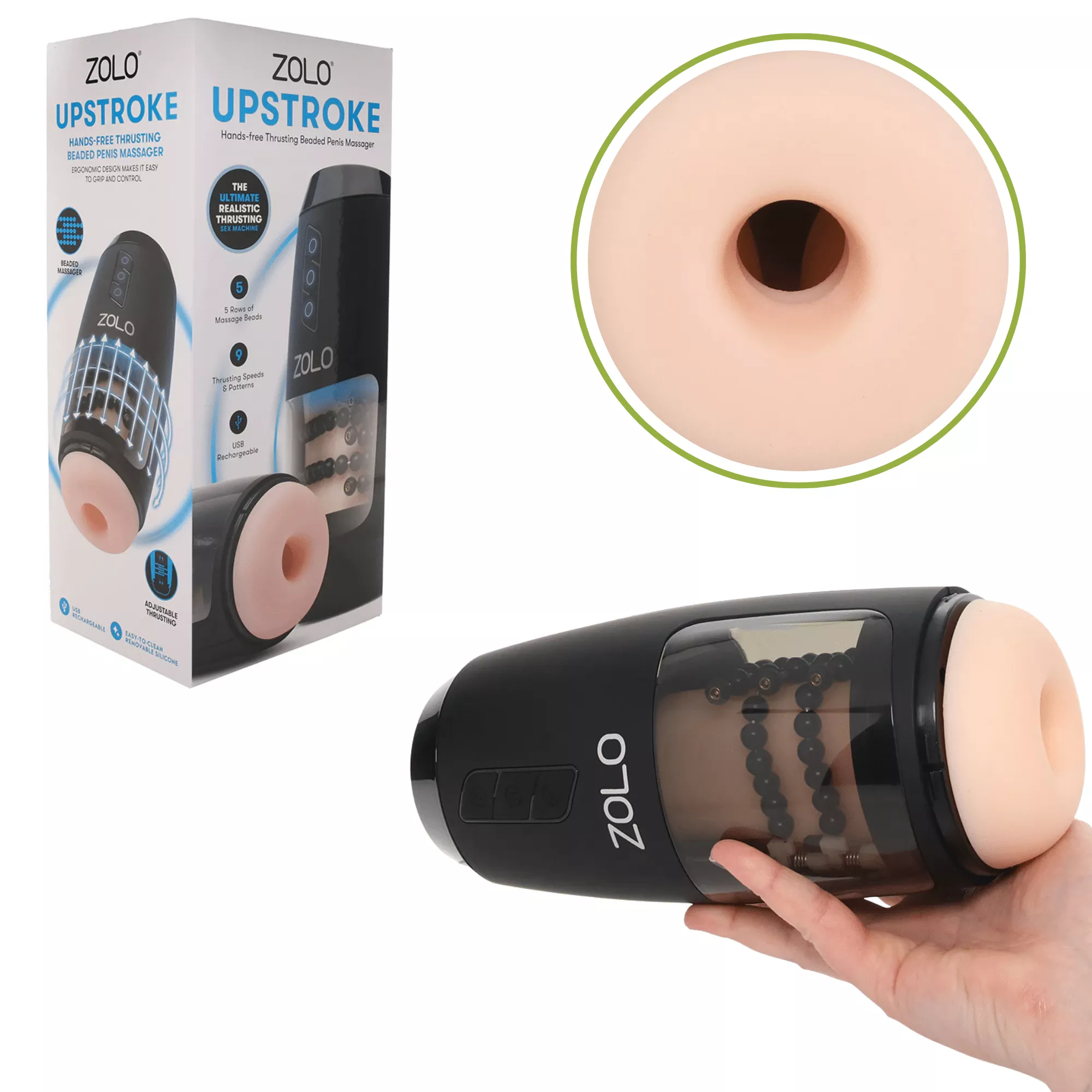 zolo-upstroke-rechargeable-thrusting-beaded-auto-stroker-vibrating-masturbator Zolo Upstroke Rechargeable Thrusting Beaded Auto Stroker Vibrating Masturbator